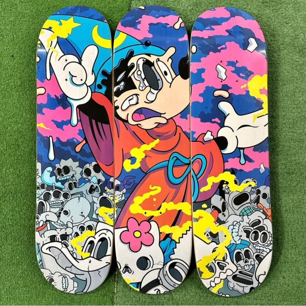 Matt Gondek Growing Pains Mickey Mouse Complexcon Collectible Urban Art Deck Set